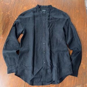 Club Monaco Black Slim Fit Shirt